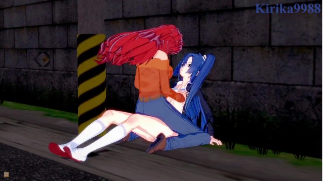 【3D】小美和莉莎在一条废弃的街道上进行激烈的性爱海报剧照